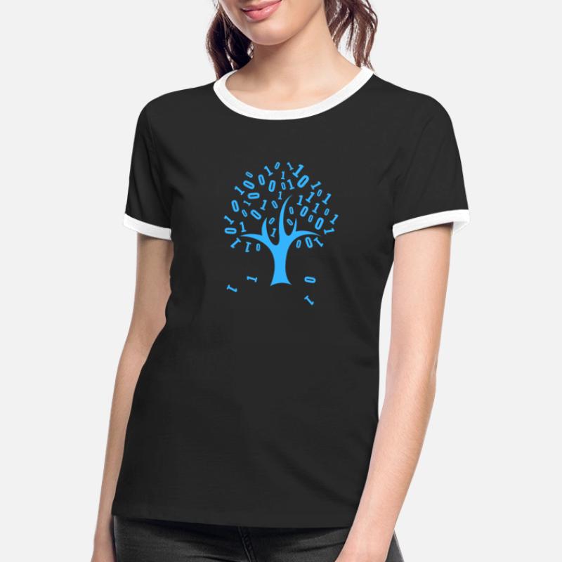 Binary code Women's Ringer T-Shirt