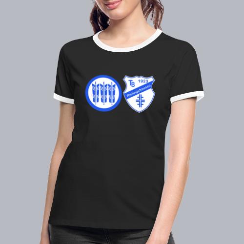 TBR-MKI - Frauen Kontrast-T-Shirt