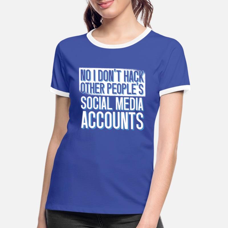 Programmer Coder Software Developer Women's Ringer T-Shirt