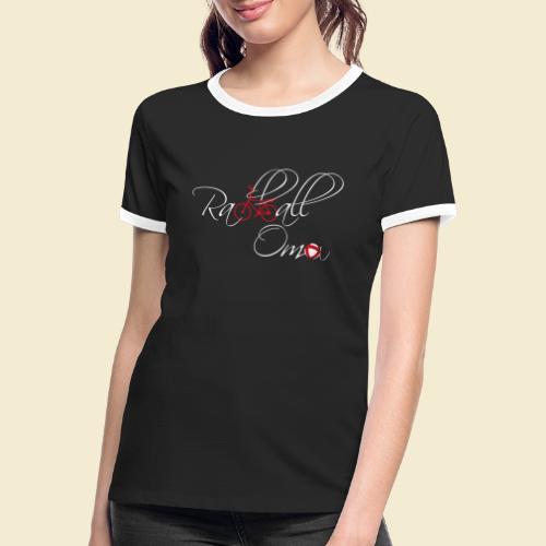Radball | Oma - Frauen Kontrast-T-Shirt