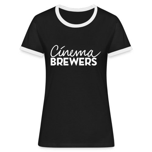 Cinema Brewers - Vrouwen contrastshirt