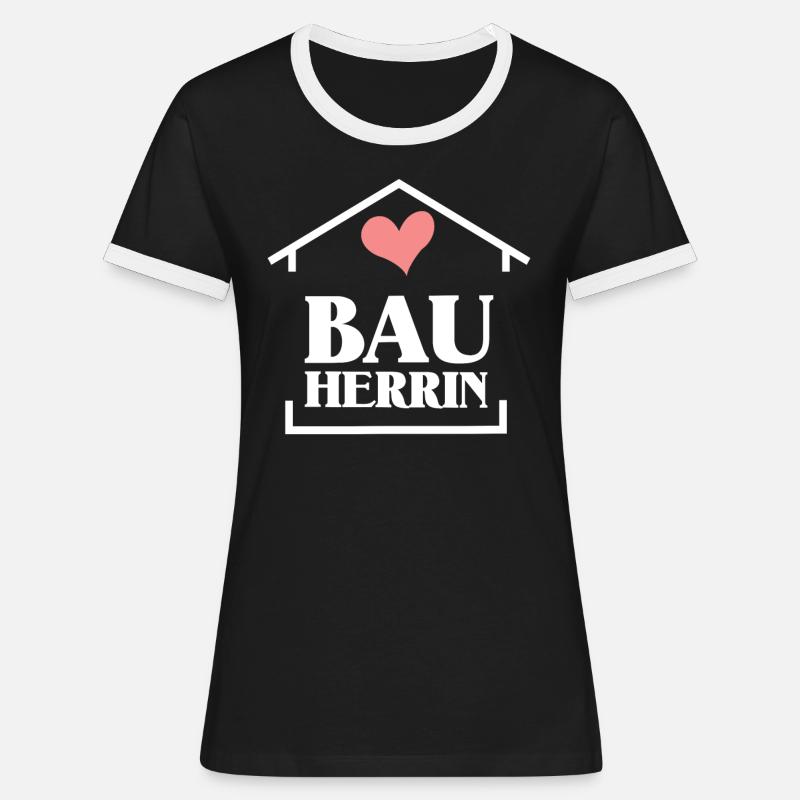 Client - The plan - Women's Ringer T-Shirt - black/white