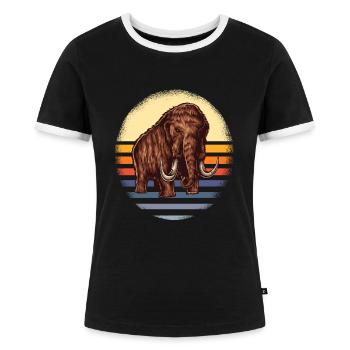 Mammut - Frauen Kontrast-T-Shirt - Schwarz/Weiß - Vorne - Selfina (174cm)