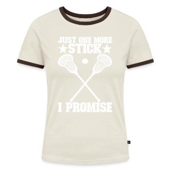 Lacrosse - Women's Ringer T-Shirt - blue/white - Front