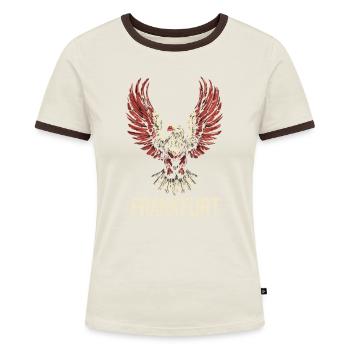 Frankfurt Adler Ascending FFM Boys - Women's Ringer T-Shirt - blue/white - Front