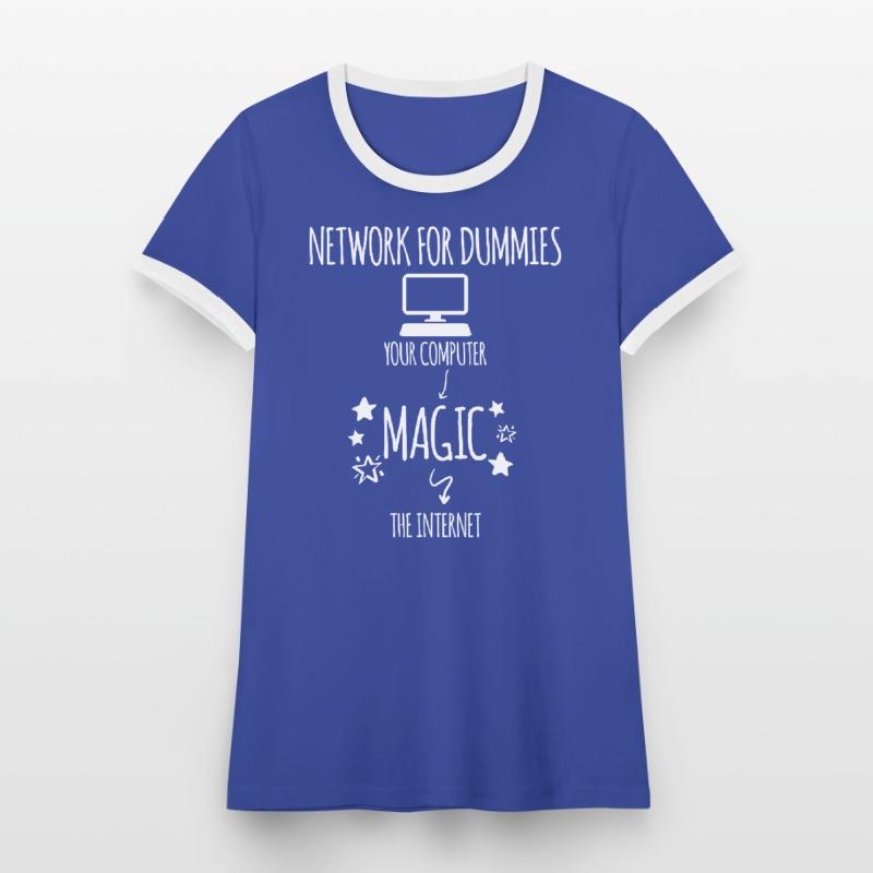 Computer Scientist Computer Science Programmer Nerd Geek Women's Ringer T-Shirt