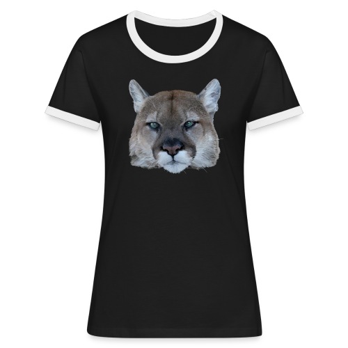 Panther - Frauen Kontrast-T-Shirt