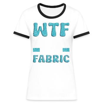 Restorer Upholstered Furniture - Women's Ringer T-Shirt - blue/white - Front