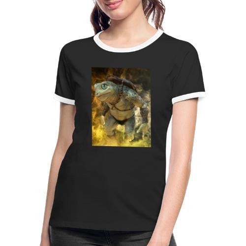 Ninja Warrior - Camiseta contraste mujer