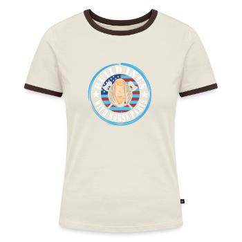 Viking - T-shirt contrasté Femme - bleu/blanc - Devant