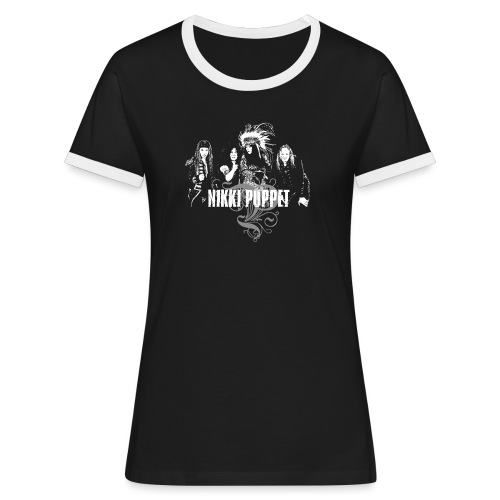 Motiv Band NP w - Frauen Kontrast-T-Shirt