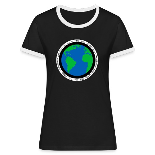 We are the world - Women's Ringer T-Shirt