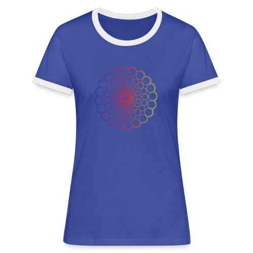Spectrum Mandala - Women's Ringer T-Shirt