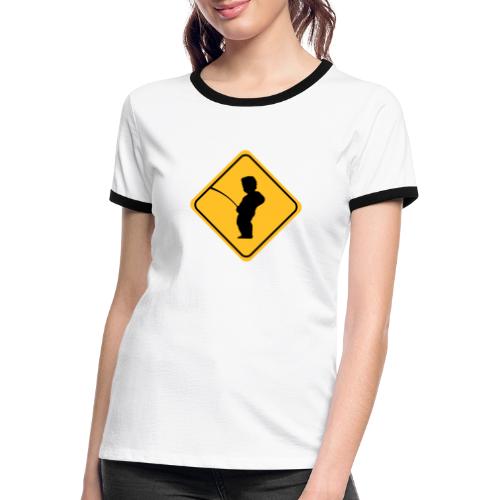 Manneken Pis australie - T-shirt contrasté Femme