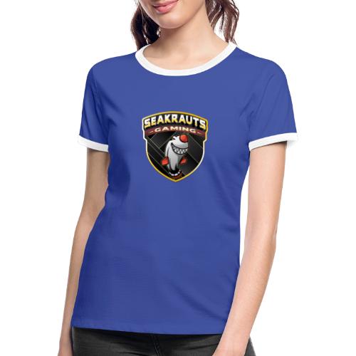 Seakrauts-Gaming - Frauen Kontrast-T-Shirt