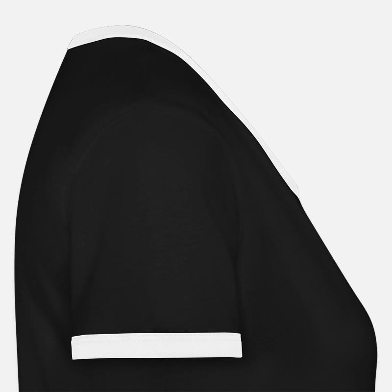 Chat de Schrödinger T-shirt contrasté Femme