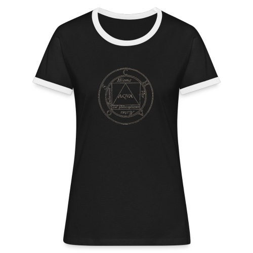 Alchemist Chaos - T-shirt contrasté Femme