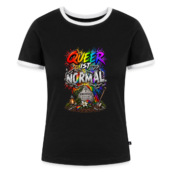 Frauen Kontrast-T-Shirt