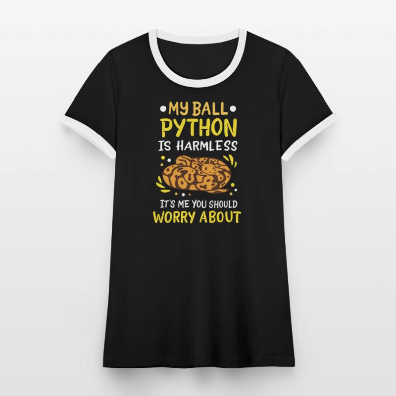 Boule Python T-shirt contrasté Femme
