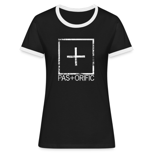 Pastorific-logo - Naisten kontrastipaita