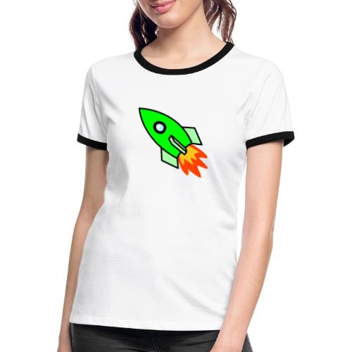 neon green - Women's Ringer T-Shirt