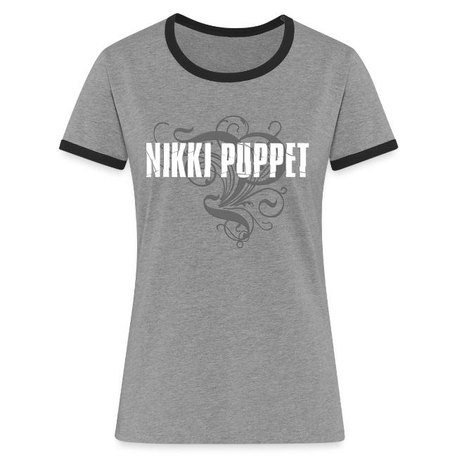NIKKI PUPPET LOGO weiss