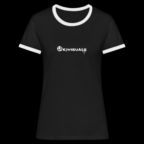 - EJVisuals Logo - Vrouwen contrastshirt