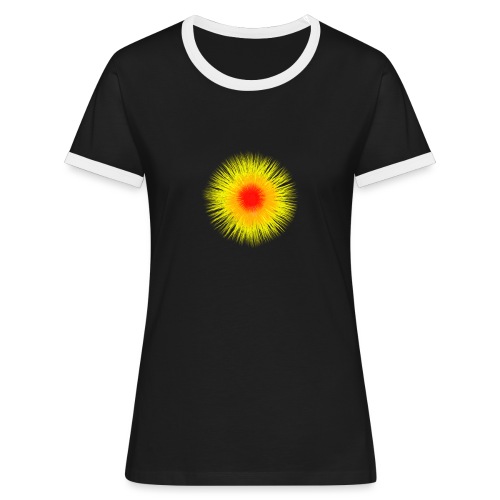 Sonne I - Frauen Kontrast-T-Shirt