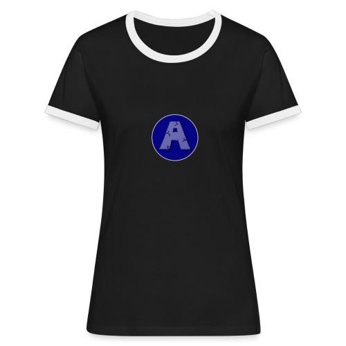 A-T-Shirt - Frauen Kontrast-T-Shirt