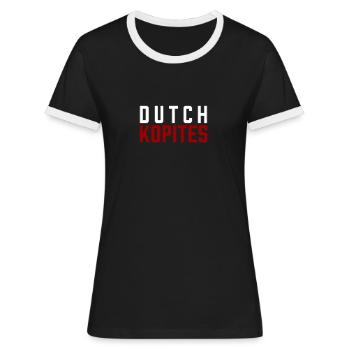 Dutch Kopites - Vrouwen contrastshirt