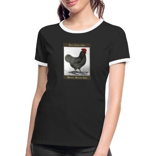 Jersery Giant - Frauen Kontrast-T-Shirt