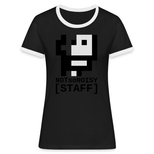 NOTsoNOISY_logo17staff_fo - T-shirt contrasté Femme