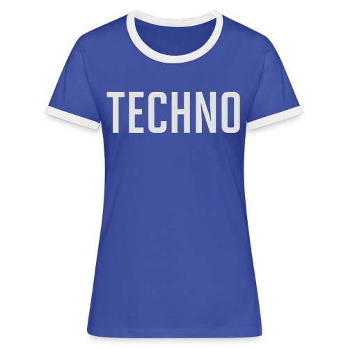 TECHNO - Women's Ringer T-Shirt