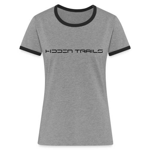 hidden trails - Frauen Kontrast-T-Shirt