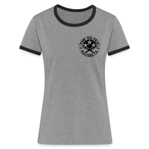 The Silver Bayonets (Logo) - Women's Ringer T-Shirt