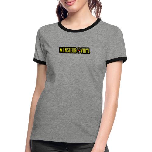 Classique - T-shirt contrasté Femme
