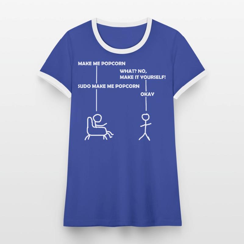 programmer sudo informatik Women's Ringer T-Shirt