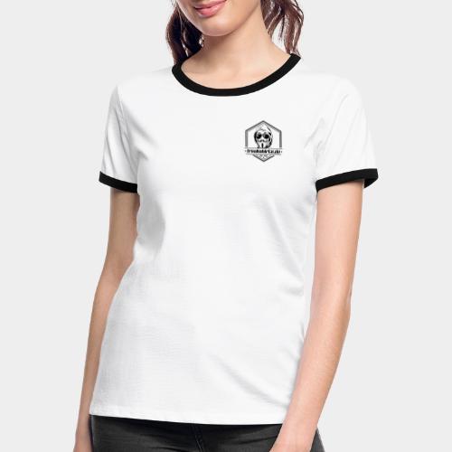 FREAKSHIRTS.de (Badge) - Frauen Kontrast-T-Shirt