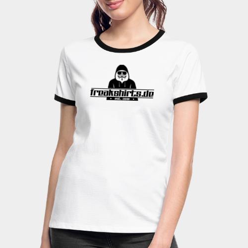 FREAKSHIRTS.de (Logo) - Frauen Kontrast-T-Shirt