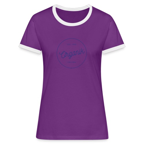Organic - Maglietta Contrast da donna