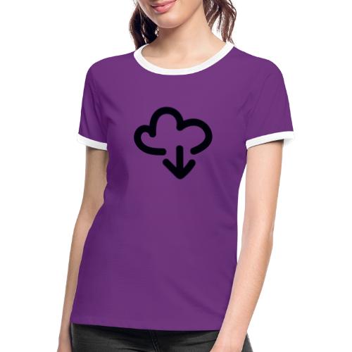 Le Claude Download - T-shirt contrasté Femme