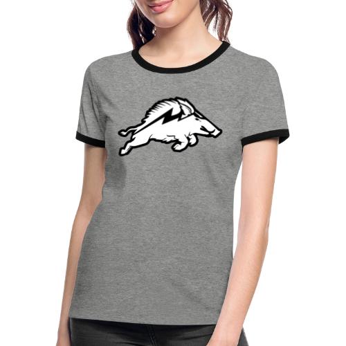 ebw.esports Boar - Frauen Kontrast-T-Shirt