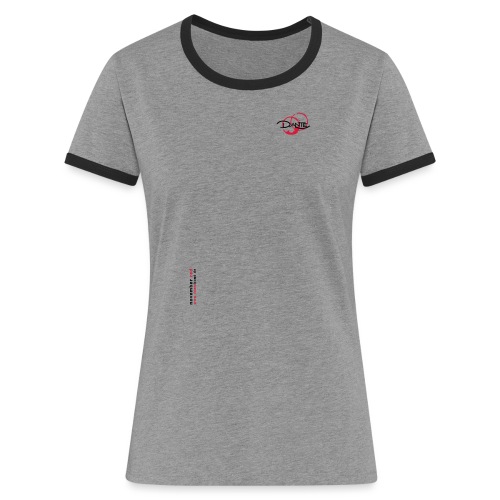 logoallein6 - Frauen Kontrast-T-Shirt