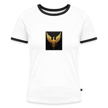 DMS Active | Kongelig Guldemblem - Dame kontrast-T-shirt