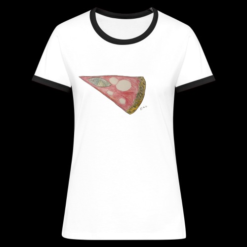 BY TAiTO Pizza Slice - Naisten kontrastipaita
