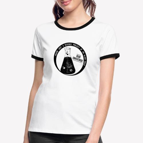 Our Universe - Frauen Kontrast-T-Shirt