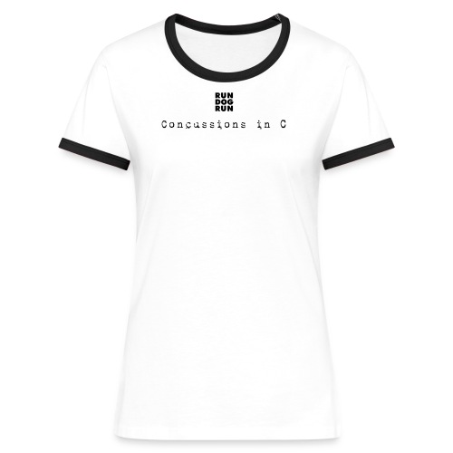 c-in-c - Kontrast-T-skjorte for kvinner