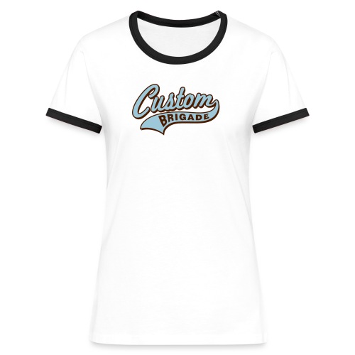 college3 - T-shirt contrasté Femme