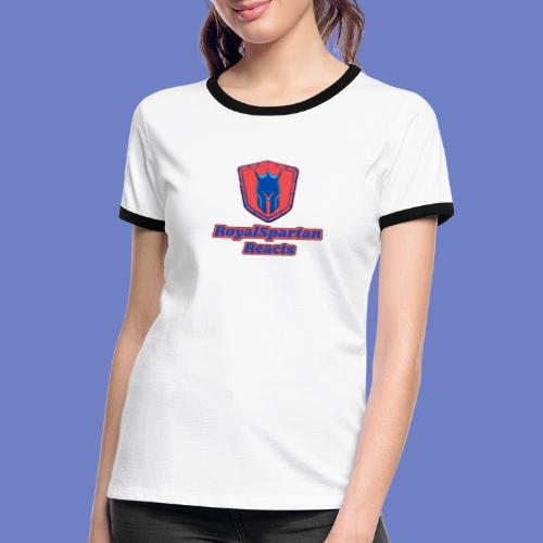 RoyalSpartan React - Women's Ringer T-Shirt