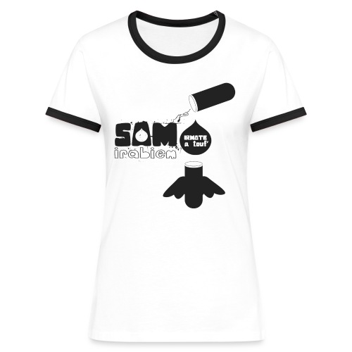 Irmate à Touf’ - T-shirt contrasté Femme